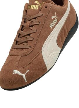 Sneaker Puma Speedcat OG marrone per donna.