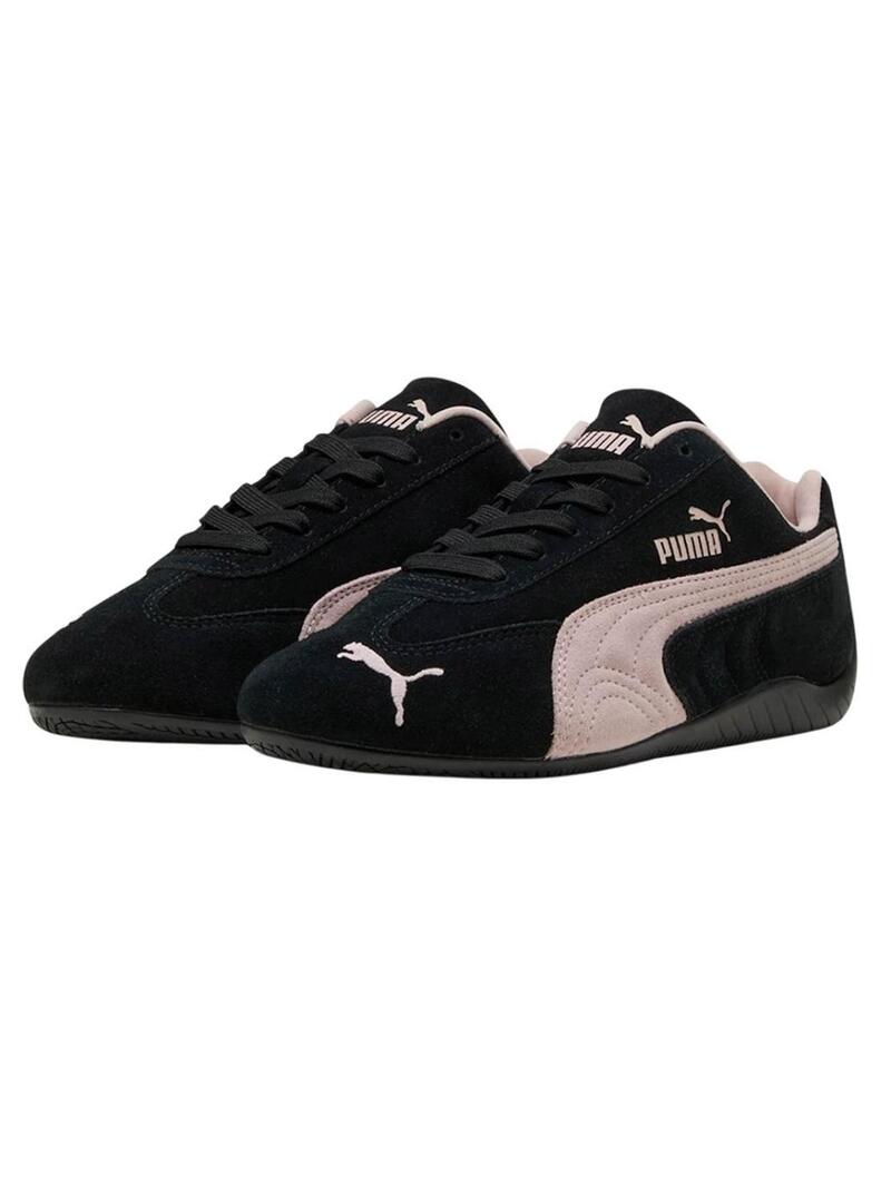 Scarpe Puma Speedcat OG nere e rosa per donna