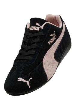 Scarpe Puma Speedcat OG nere e rosa per donna