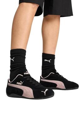 Scarpe Puma Speedcat OG nere e rosa per donna
