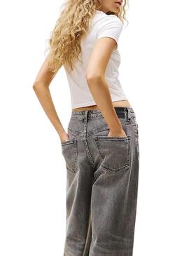 Maglietta Tommy Jeans Heart bianca per donna