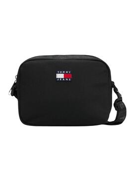 Borsa Tommy Jeans Essential Daily Crossover blu navy per donna.