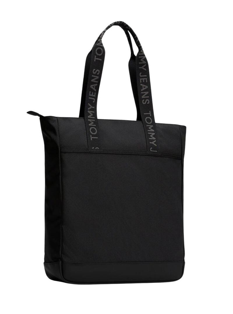 Borsa tote Tommy Jeans Essential Daily nera per donna
