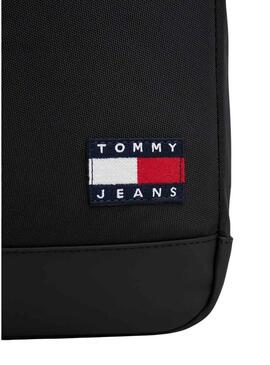 Borsa tote Tommy Jeans Essential Daily nera per donna