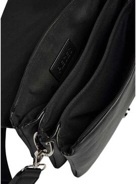 Borsa Pieces Jenni Braided nera per donna