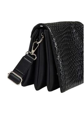 Borsa Pieces Jenni Braided nera per donna