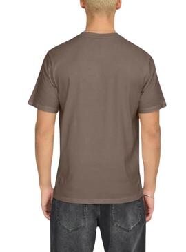 Maglietta Only and Sons Dawson marrone per uomo