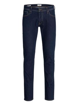 Pantaloni in denim Jack and Jones Glenn blu per uomo