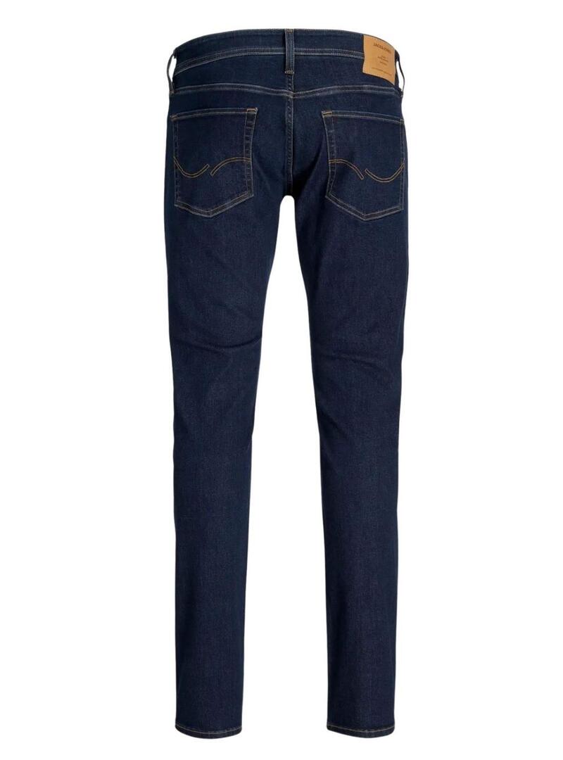 Pantaloni in denim Jack and Jones Glenn blu per uomo