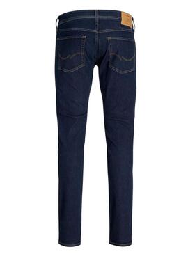 Pantaloni in denim Jack and Jones Glenn blu per uomo