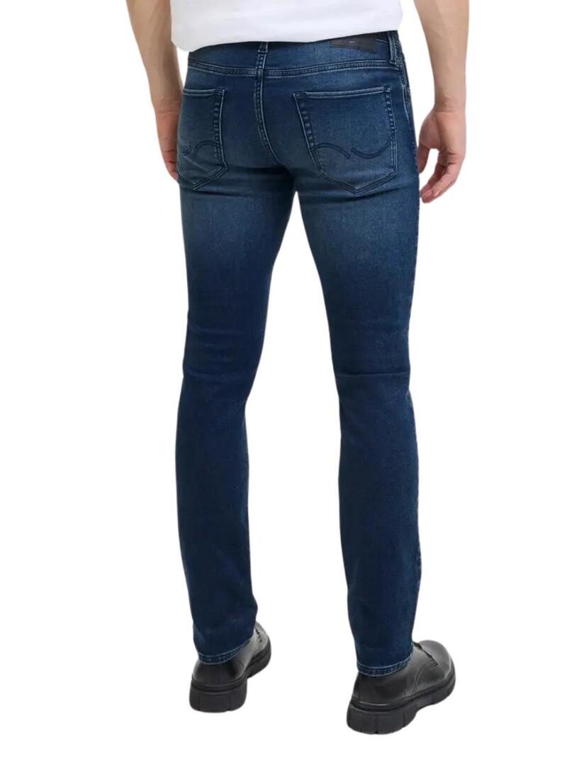 Pantaloni in denim Jack and Jones Glenn blu per uomo
