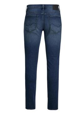 Pantaloni in denim Jack and Jones Glenn blu per uomo