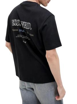 Maglietta Jack and Jones Urban nera per uomo