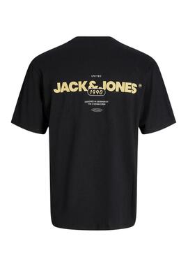 Maglietta Jack and Jones Bradley nera per uomo