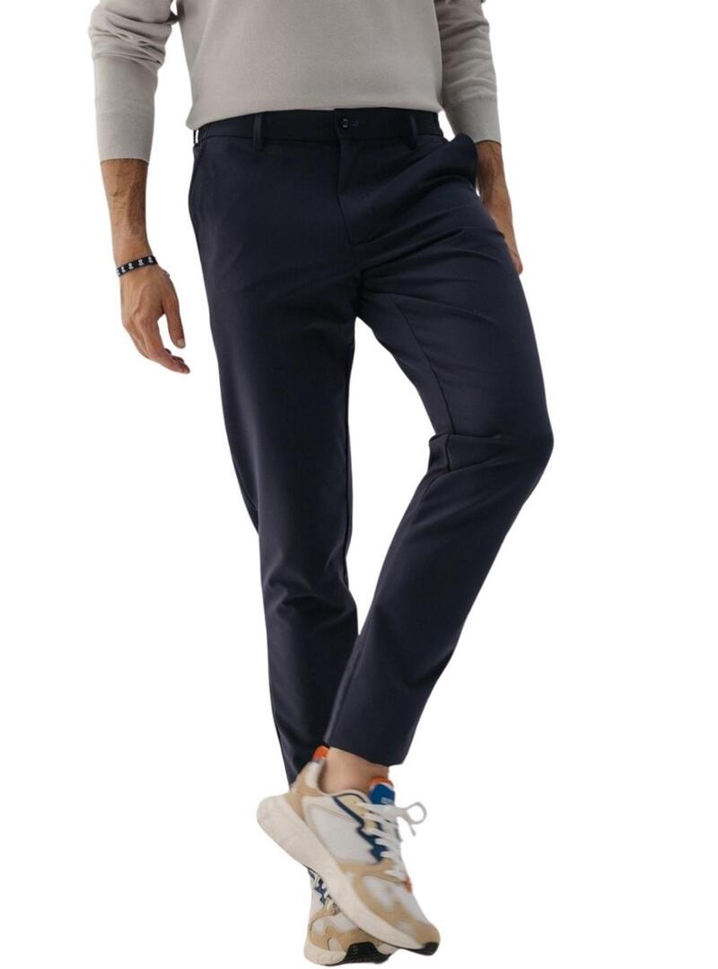 Pantaloni tecnici ultraleggeri blu scuro El Pulpo per uomo