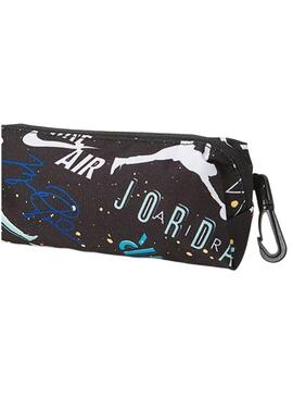 Zaino Air Jordan stampato nero per bambina e bambino.