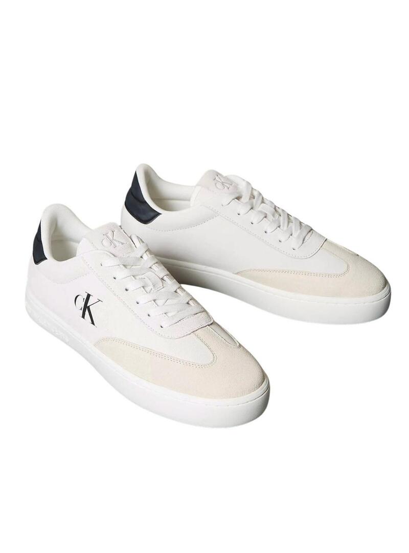 Sneakers Calvin Klein Jeans Classic Cupsole bianche per uomo