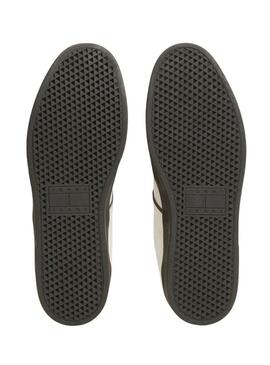 Scarpe da ginnastica Tommy Jeans The Greenwich bianche e verdi per uomo