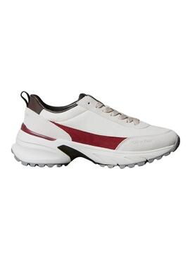 Sneakers Calvin Klein Jeans Hike Runner bianche da donna.