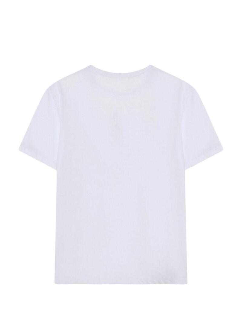 Maglietta Calvin Klein Jeans Bauhaus Logo bianca per uomo