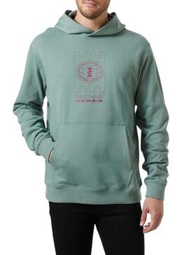 Felpa Helly Hansen Core turchese per uomo