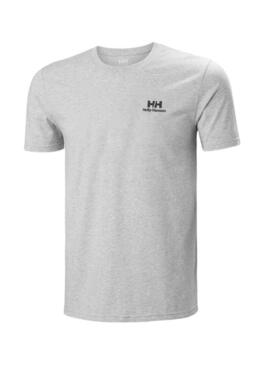 Maglietta Helly Hansen Nord grigia per uomo