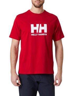 Maglietta Helly Hansen Logo rossa per uomo