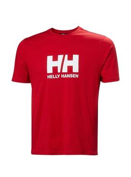 Maglietta Helly Hansen Logo rossa per uomo