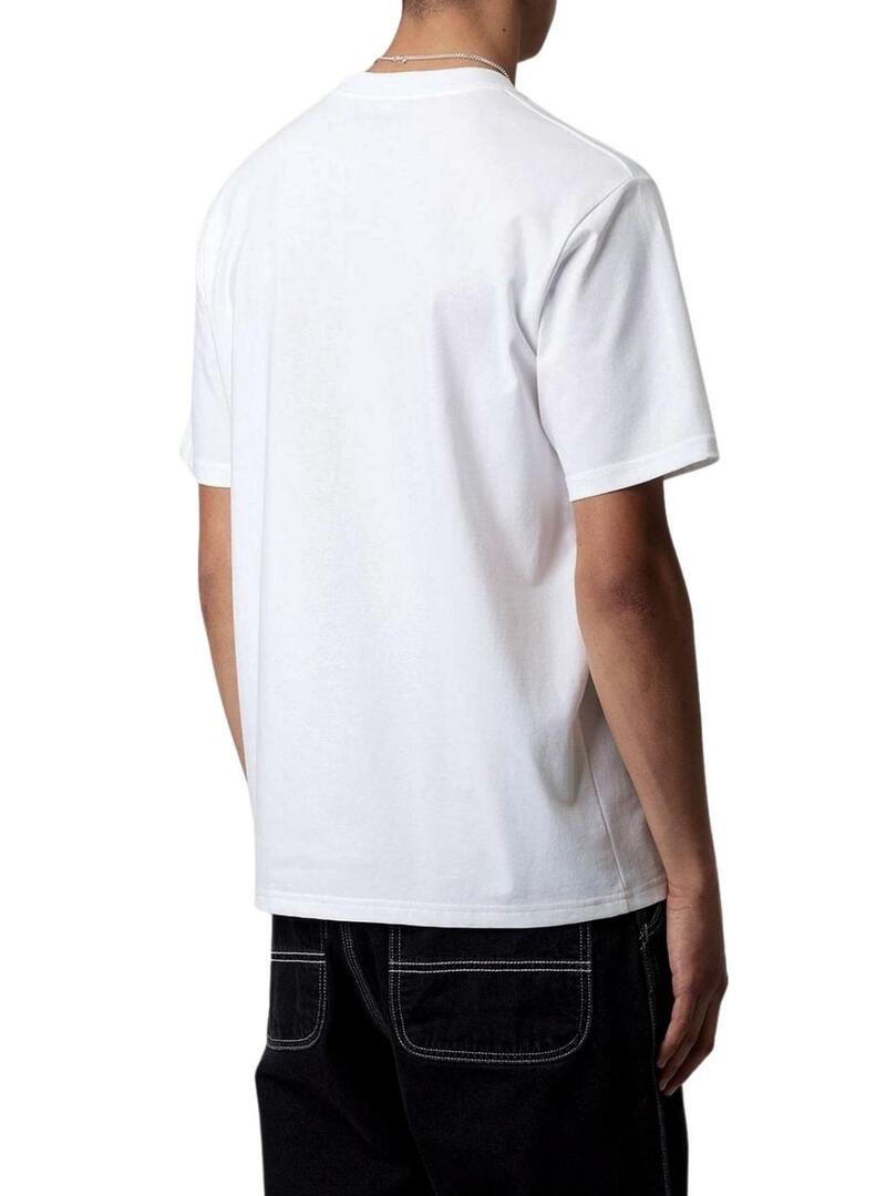 Maglietta Carhartt University bianca per uomo