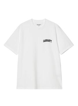 Maglietta Carhartt University bianca per uomo