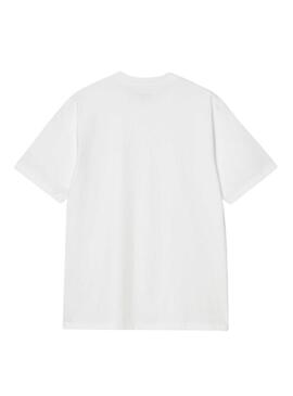 Maglietta Carhartt University bianca per uomo