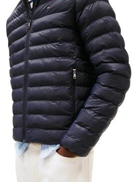 Giacca Tommy Hilfiger Core Packable Recycled blu scuro per uomo
