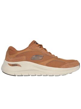 Scarpe Skechers Arch Fit marrone per uomo.