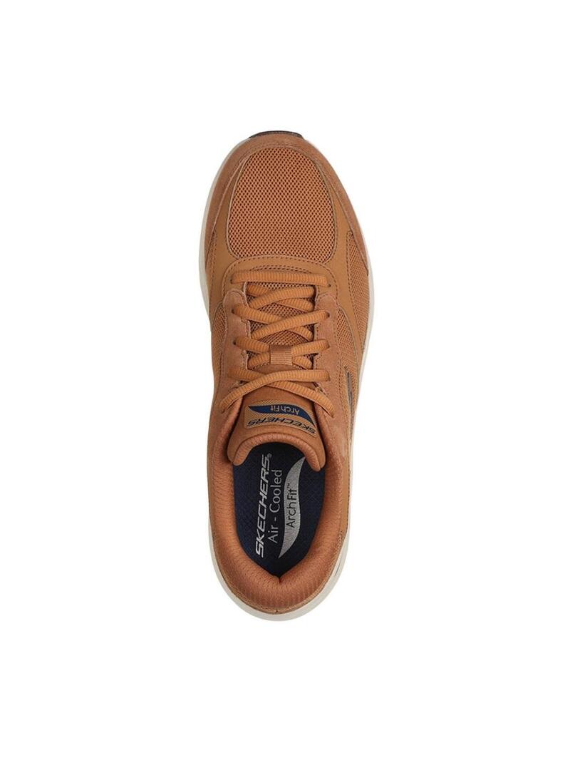 Scarpe Skechers Arch Fit marrone per uomo.