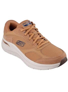 Scarpe Skechers Arch Fit marrone per uomo.