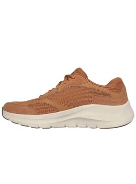 Scarpe Skechers Arch Fit marrone per uomo.