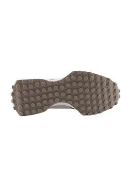 Sneakers New Balance U327 beige e lilla per uomo