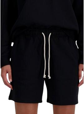 Shorts New Balance Athletics nero per donna