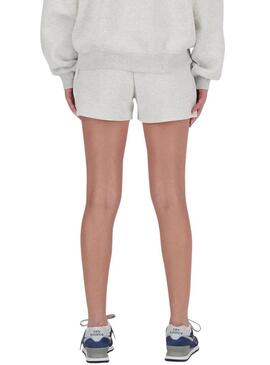 Shorts New Balance Sport grigi per donna