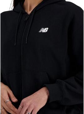 Giacca New Balance Sport nera per donna