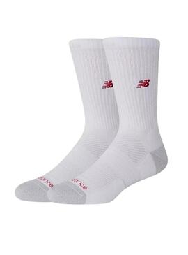 Pacco di calze New Balance 2 paia bianche per uomo e donna