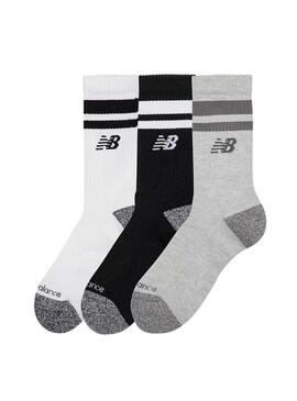 Calzini New Balance Active Stripe tre paia.
