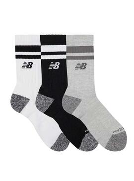 Calzini New Balance Active Stripe tre paia.