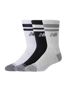 Calzini New Balance Active Stripe tre paia.