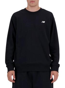 Felpa New Balance Sport nera per uomo