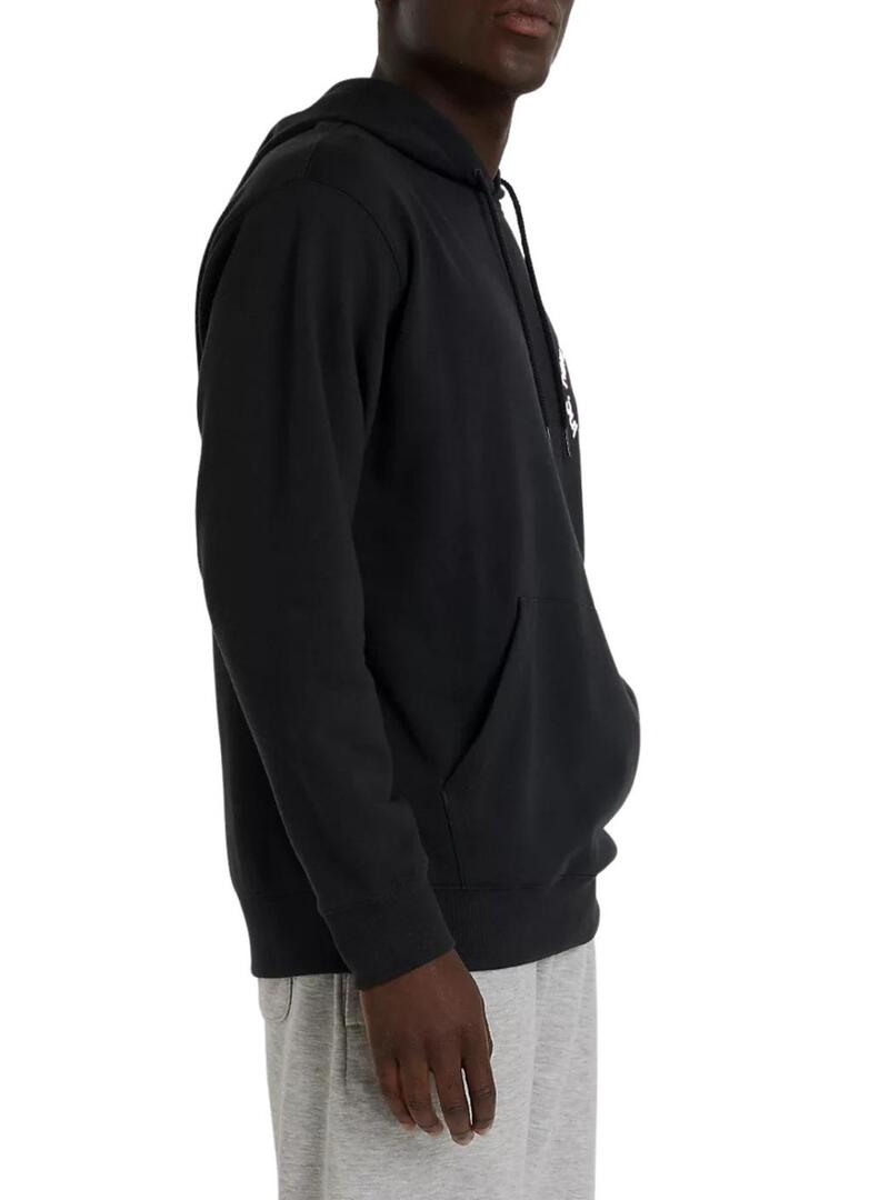 Felpa New Balance Circular Logo nera per uomo