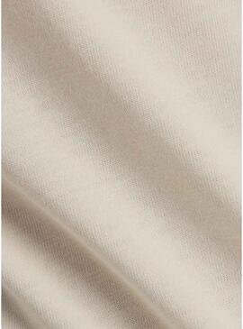 Maglietta New Balance Reimagined beige per donna