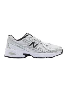 Scarpe New Balance U740 bianche e nere per donna.