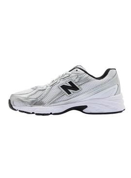 Scarpe New Balance U740 bianche e nere per donna.