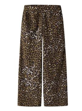 Pantaloni Name It Lotta leopardati per bambina